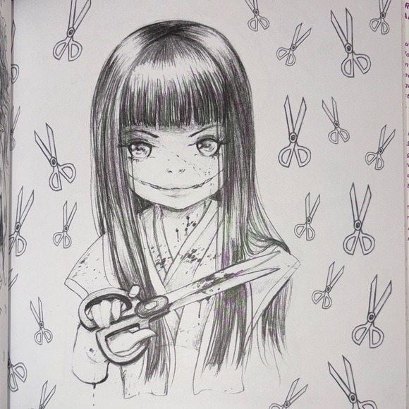 New Pop Manga Coloring Book Set by Camilla d’errico. - Picture 9 of 12